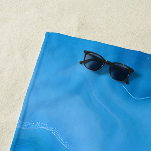 Moonstone Blue Strandtuch (Beispiel)