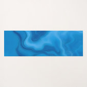 Moonstone Blue Yogamatte (Rückseite (Horizontal))