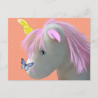Moonstone, das Einhorn Postkarte