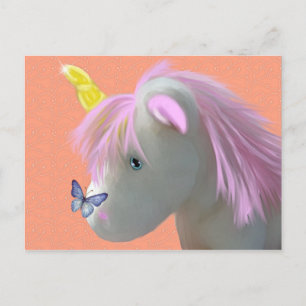 Moonstone, das Einhorn Postkarte