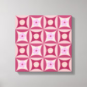 MoonStone Rose und Kirsche Blume in der Tür Leinwanddruck (Vorderseite)