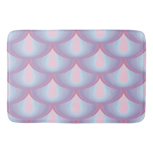 Moonstone Scales Bath Mat Badematte (Vorderseite)