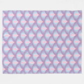 Moonstone Scales Fleece Blanket (Vorderseite (Horizontal))