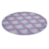 Moonstone Scales Glass Cutting Board Schneidebrett (Ecke)