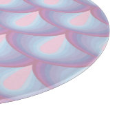 Moonstone Scales Glass Cutting Board Schneidebrett (Ecke)