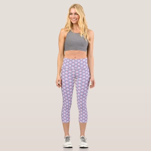 Moonstone Scales Hochgebirge Leggings Capri (Vorderseite)