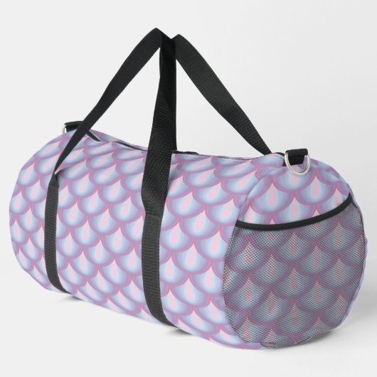 Moonstone Scales Large Duffel Bag Duffle Bag (Rechte Ecke)