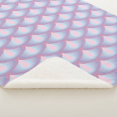 Moonstone Scales Sherpa Blanket Sherpadecke (3/4)