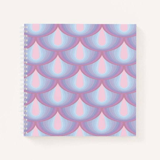 Moonstone Scales Spiral Notebook (4 Größen) Notizblock (Vorderseite)