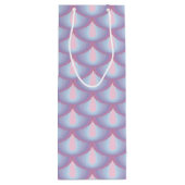 Moonstone Scales Weinbeutel Geschenktüte Für Weinflaschen (Rückseite)