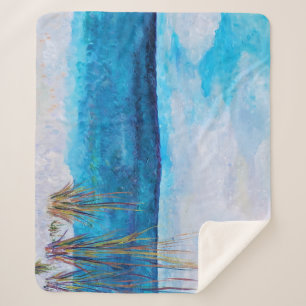 Moonstudio - St. Andrew's Beach Sherpa Blanket Sherpadecke