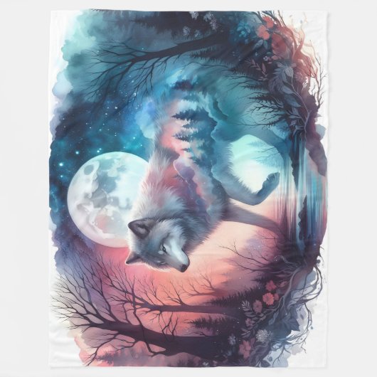 Moonveil Passage: The Forest Within Fleecedecke (Vorderseite)