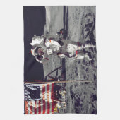 Moonwalk Apollo 17 Geschirrtuch (Vertikal)