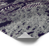 Moonwalk Apollo 17 Poster (Ecke)