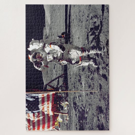 Moonwalk Apollo 17 Puzzle (Vertikal)