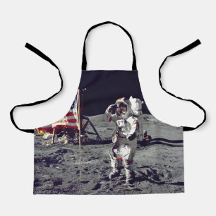 Moonwalk Apollo 17 Schürze