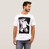 Moonwalk boombox T-Shirt (Vorne ganz)
