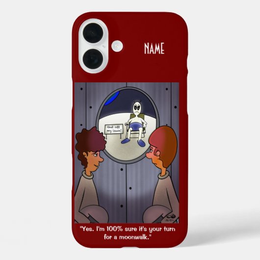 Moonwalk Case-Mate iPhone Hülle (Rückseite)