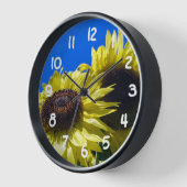 Moonwalker Sonnenblumen suchen nach Himmel Uhr (Winkel)