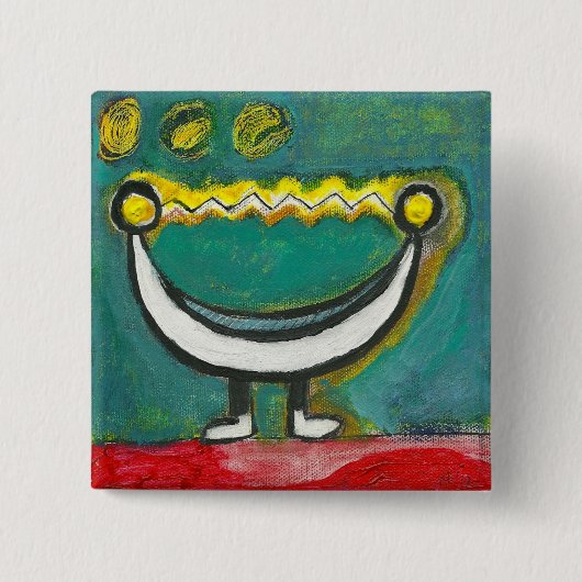 MOONWOMAN Knopf Button (Vorderseite)