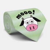 Mooo! Kuh Krawatte (Gerollt)
