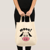 Mooo! Kuh Tragetasche (Vorderseite (Produkt))