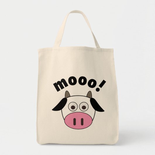 Mooo! Kuh Tragetasche (Vorne)