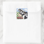 Moooo - Stickers (Tasche)