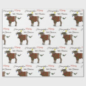 Moooy Christmas Geschenkpapier (Flach)