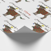 Moooy Christmas Geschenkpapier (Ecke)