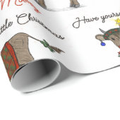 Moooy Christmas Geschenkpapier (Rolleneckpunkt)