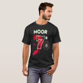 Moor Allah 7 Stolz Moors marokkanische Flagge T-Shirt (Vorne ganz)