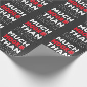 Moor American African Much Moor als Black Geschenkpapier (Ecke)