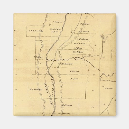 Moor Creek Oil lands Magnet (Vorne)