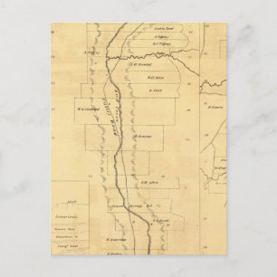 Moor Creek Oil lands Postkarte