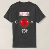 Moor Moor American God Body of Melanin T-Shirt (Design vorne)