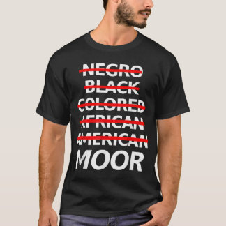 Mooramerikanisches Kleidungsstück Moor Tee Shirt O