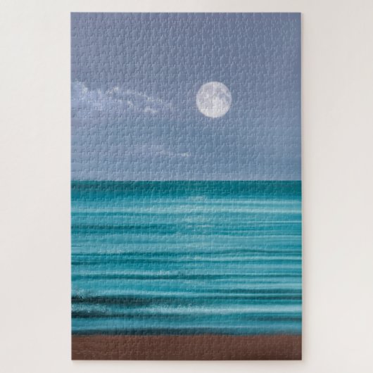 Mooraufstieg über aquamarines Meer Puzzle (Vertikal)