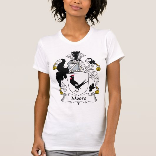 Moore-Familienwappen T-Shirt (Vorderseite)