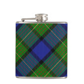 Moore/Muir Tartan-Flasche Flachmann (Vorderseite)