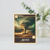 Moore, Oklahoma | VINTAG Postkarte (Stehend Vorderseite)