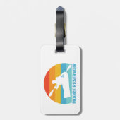 Moore Reservoir New Hampshire Kayak Gepäckanhänger (Rückseite vertikal)