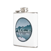 Moore Reservoir New Hampshire Reflection Flachmann (Links)