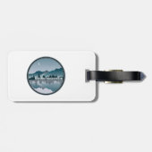 Moore Reservoir New Hampshire Reflection Gepäckanhänger (Rückseite horizontal)