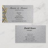 Moore- u. Entkernerelektronik Visitenkarten Visitenkarte (Vorne/Hinten)