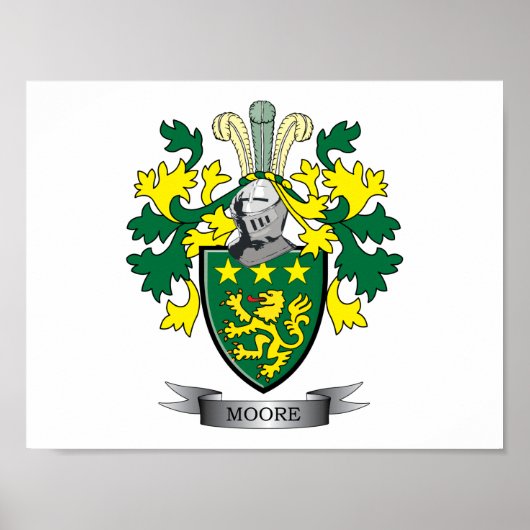 Moore-Wappen Poster (Vorne)