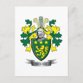 Moore-Wappen Postkarte (Vorderseite)