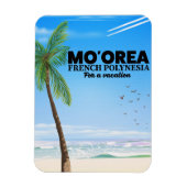 Mo'orea Französisch-Polynesien Magnet (Vertikal)
