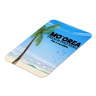 Mo'orea Französisch-Polynesien Magnet