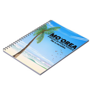 Mo'orea Französisch-Polynesien Notizblock